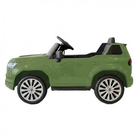COCHE INFANTIL A BATERIA CON CONTROL REMOTO LEXUS GX550 VERDE 33023 - Imagen 4