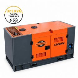 GENERADOR DIESEL INSONORIZADO 37.5KVA TAKUMA TK347