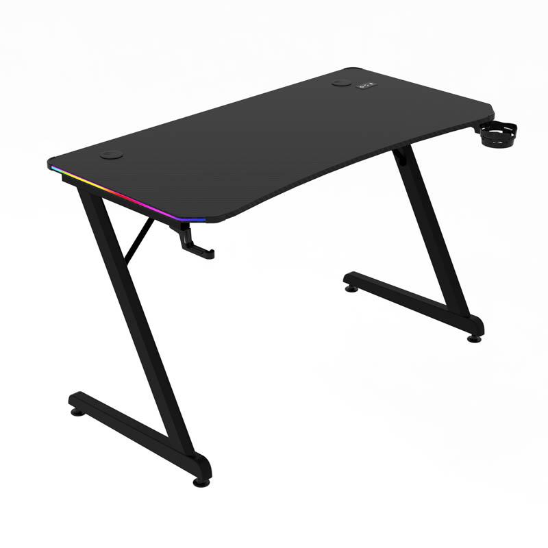 MESA GAMING TB650 CON LUZ RGB VOLTEN VL1627 - Imagen 2
