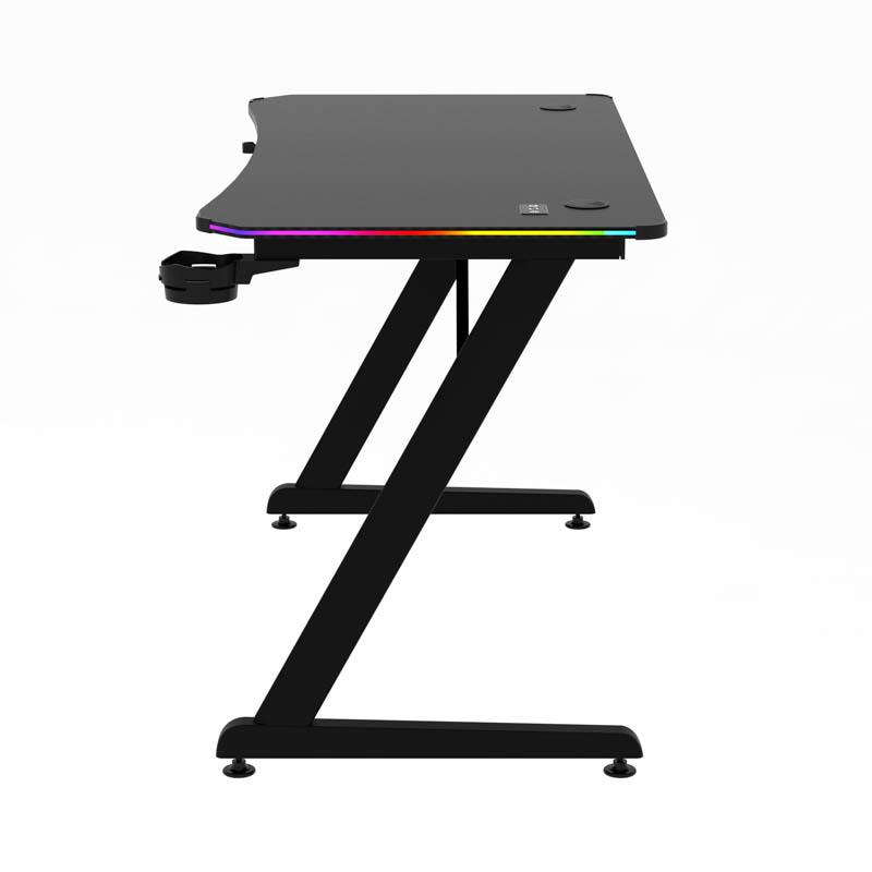 MESA GAMING TB650 CON LUZ RGB VOLTEN VL1627 - Imagen 6