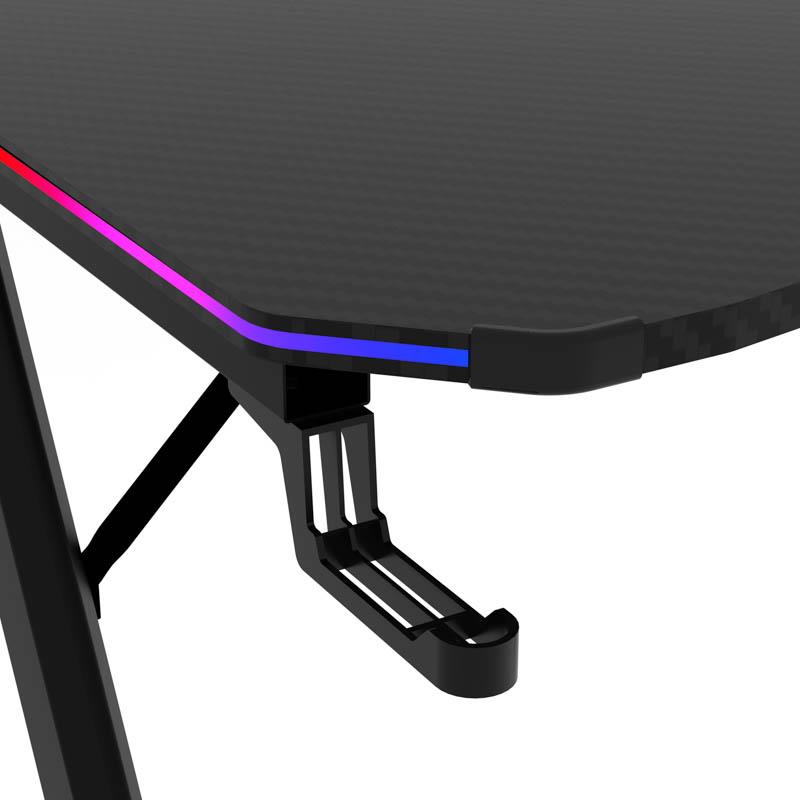 MESA GAMING TB650 CON LUZ RGB VOLTEN VL1627 - Imagen 7