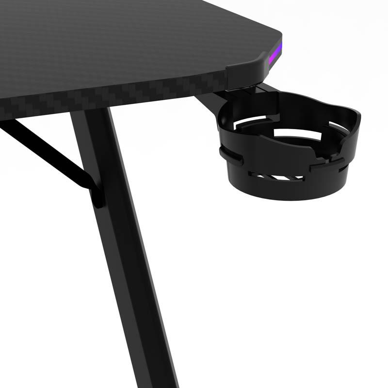 MESA GAMING TB650 CON LUZ RGB VOLTEN VL1627 - Imagen 8