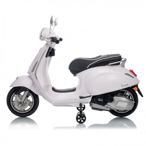 MOTO INFANTIL A BATERIA VESPA PRIMAVERA BLANCA 33018 - Imagen 3