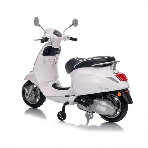 MOTO INFANTIL A BATERIA VESPA PRIMAVERA BLANCA 33018 - Imagen 4