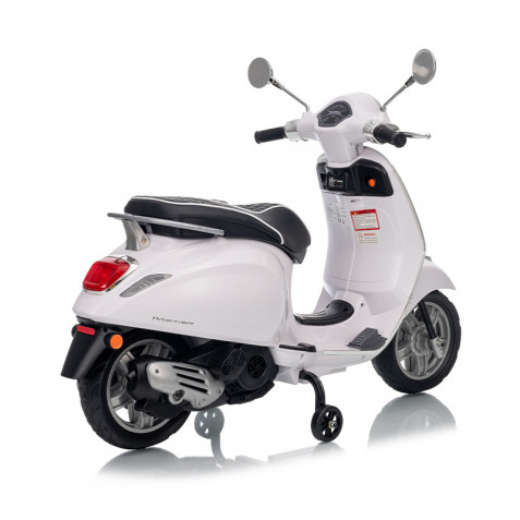 MOTO INFANTIL A BATERIA VESPA PRIMAVERA BLANCA 33018 - Imagen 5
