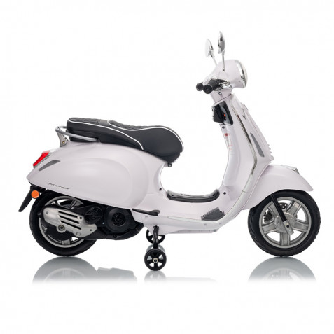 MOTO INFANTIL A BATERIA VESPA PRIMAVERA BLANCA 33018 - Imagen 6