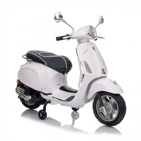 MOTO INFANTIL A BATERIA VESPA PRIMAVERA BLANCA 33018 - Imagen 7