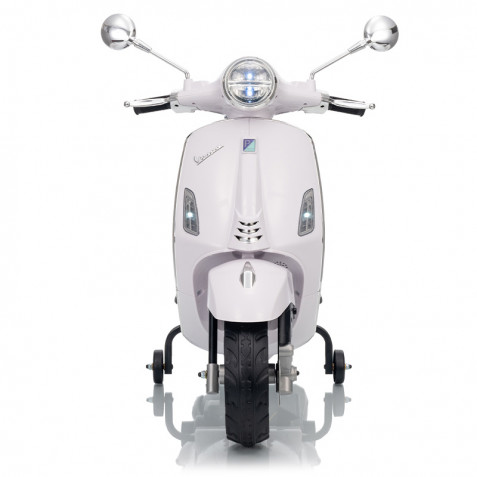MOTO INFANTIL A BATERIA VESPA PRIMAVERA BLANCA 33018 - Imagen 8