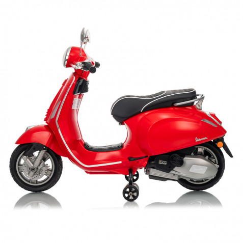 MOTO INFANTIL A BATERIA VESPA PRIMAVERA ROJA 33021 - Imagen 2
