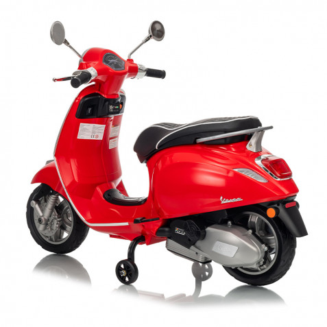 MOTO INFANTIL A BATERIA VESPA PRIMAVERA ROJA 33021 - Imagen 3