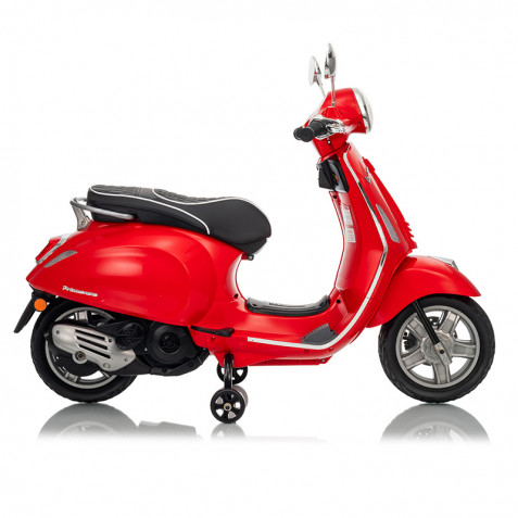 MOTO INFANTIL A BATERIA VESPA PRIMAVERA ROJA 33021 - Imagen 5