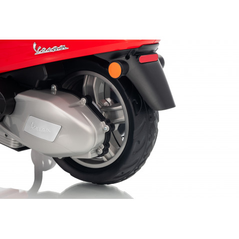 MOTO INFANTIL A BATERIA VESPA PRIMAVERA ROJA 33021 - Imagen 10