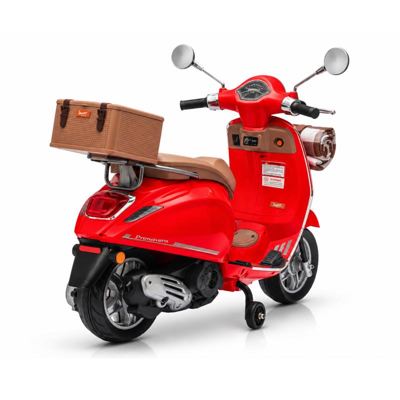 MOTO VESPA PRIMAVERA ROJA 62586 - Imagen 5