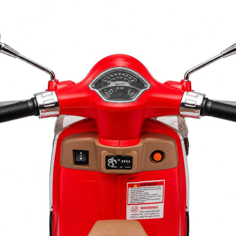 MOTO VESPA PRIMAVERA ROJA 62586 - Imagen 7