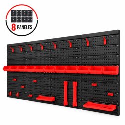 PANEL 8 PCS PARA HERRAMIENTAS 320X380X19MM PAMACON PM1925