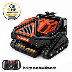 ROBOT DESBROZADORA SUELO CONTROL REMOTO 9HP TAKUMA TK367