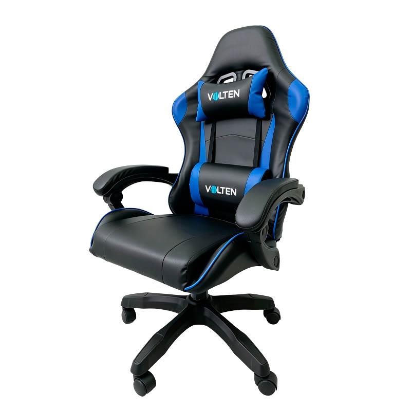SILLA GAMING VLFORCE 2200 NEGRO-AZUL VOLTEN VL1625 - Imagen 2
